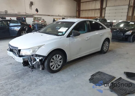 2011 Chevrolet Cruze Ls from USA, damaged, VIN 1G1PC5SH8B7113848